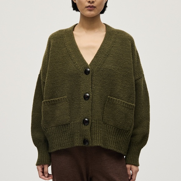 Babaa Sweaters - NEW Babaa Cardigan No17 Alga